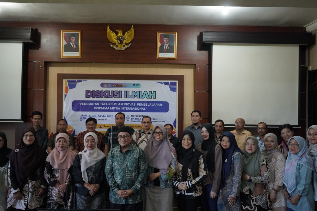 Perkuat Kualitas Global, FEB UNIKAMA Gelar Diskusi Ilmiah Bersama Pakar dari Universiti Teknikal Malaysia Melaka